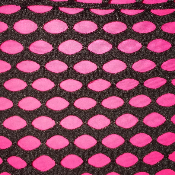 Blue Bikini Top Pink Bikini Bottoms - Picture 3 of 3